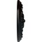 Ekena Millwork Flower Spiral Ceiling Medallion (Fits Canopies up to 2"), Hnd-Painted Jet Black, 12 1/4"OD x 2 1/4"P CM12FLBLF - alternate 2